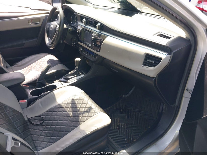 2015 TOYOTA COROLLA SEDAN 1.8L I-4 DOHC, VVT, 132HP