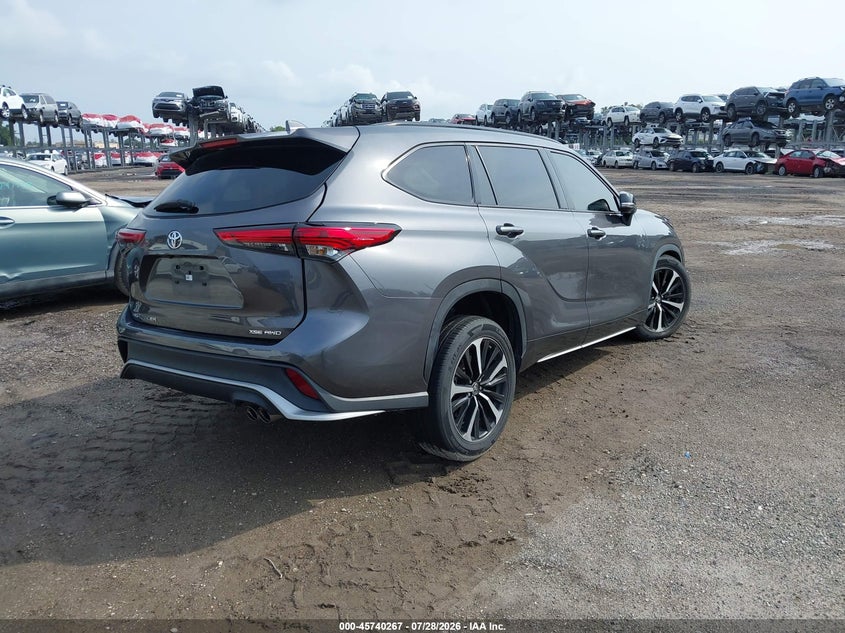 Vin: 5tdlzrbhxns251655, lot: 46238971, toyota highlander xse 20224