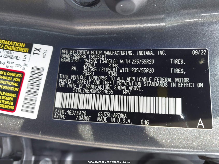 TOYOTA HIGHLANDER - zdjęcie 9