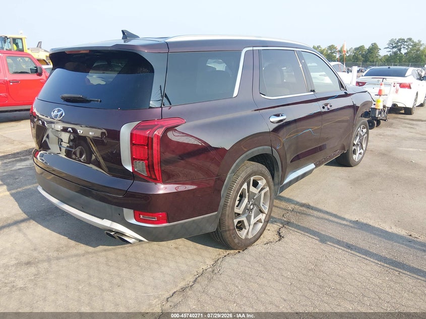 Vin: km8r44hexnu337550, lot: 46238975, hyundai palisade sel 20224