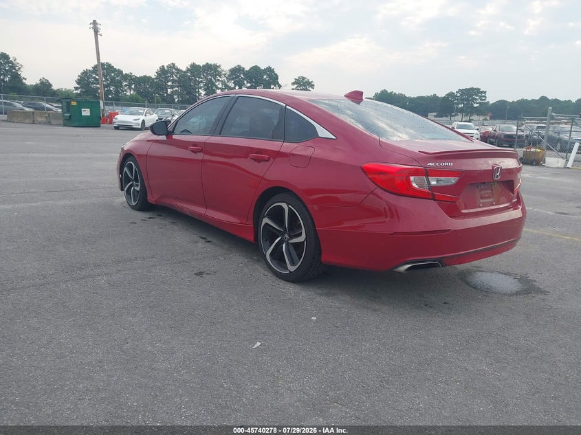 Vin: 1hgcv1f38la120814, lot: 46238982, honda accord sport 20203