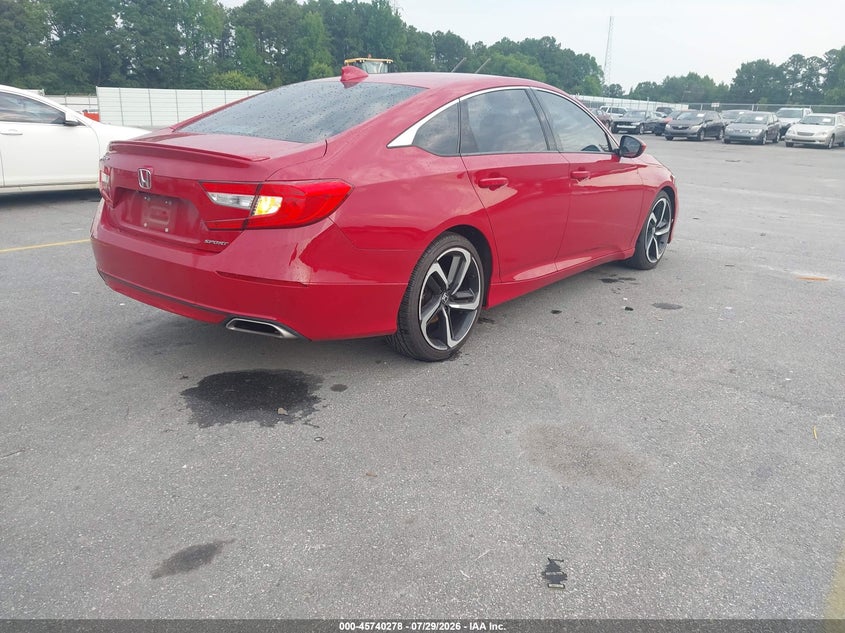 Vin: 1hgcv1f38la120814, lot: 46238982, honda accord sport 20204