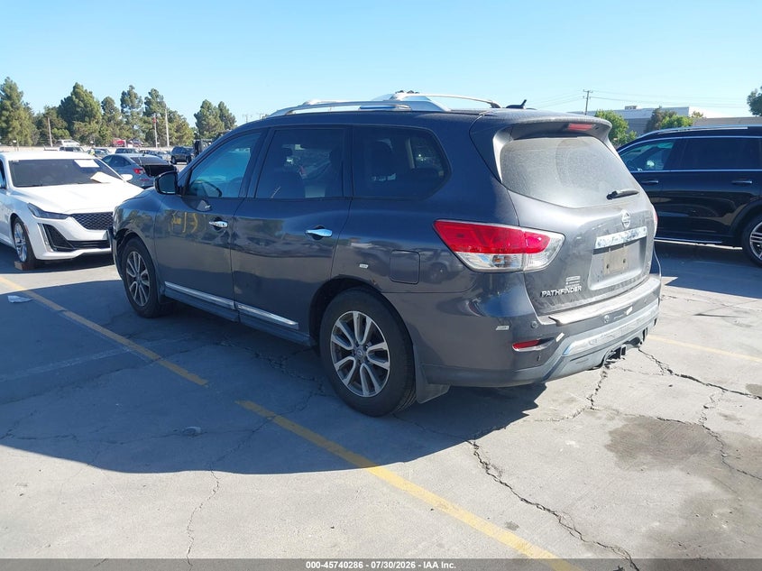 Vin: 5n1ar2mn4ec636868, lot: 46238990, nissan pathfinder sl 20143