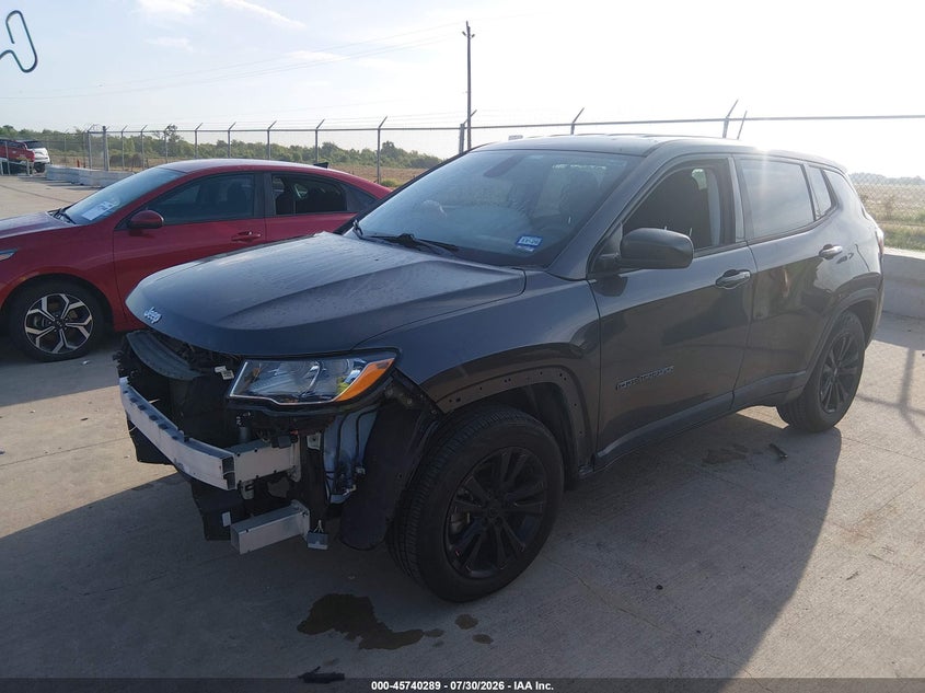 Vin: 3c4njcab8lt117952, lot: 46238993, jeep compass sport fwd 20202