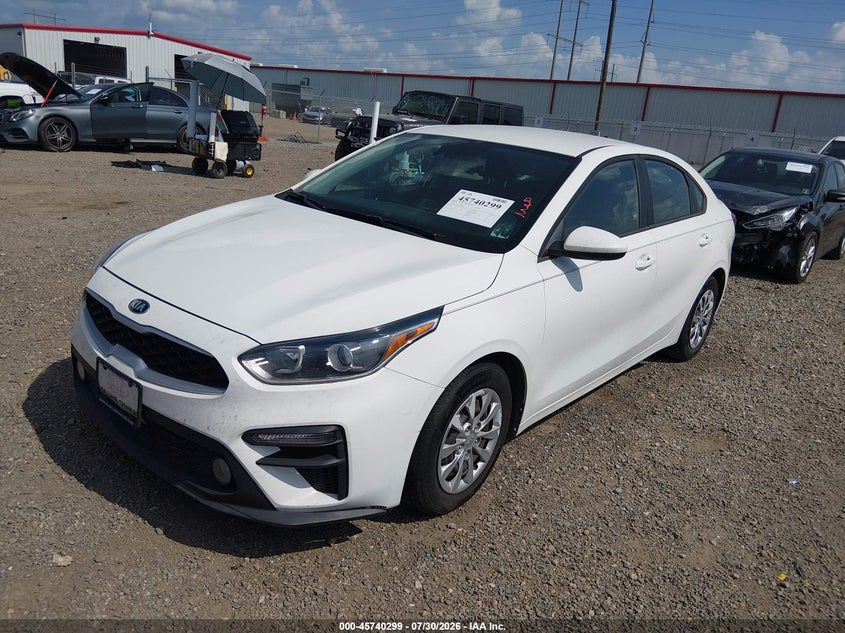 Vin: 3kpf24adxle257238, lot: 46239003, kia forte fe 20202