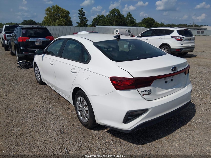 Vin: 3kpf24adxle257238, lot: 46239003, kia forte fe 20203