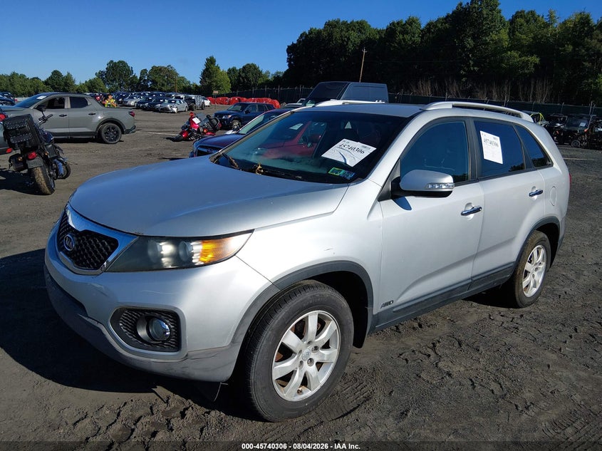 Vin: 5xyktca17bg092049, lot: 46239011, kia sorento lx 20112