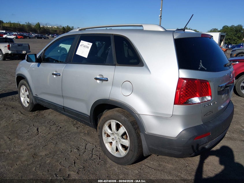 Vin: 5xyktca17bg092049, lot: 46239011, kia sorento lx 20113