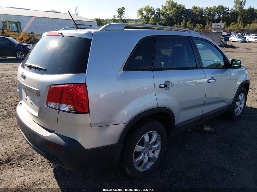 Vin: 5xyktca17bg092049, lot: 46239011, kia sorento lx 20114