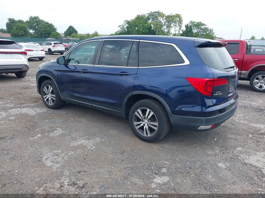 Vin: 5fnyf6h30hb072090, lot: 46239021, honda pilot ex 20173