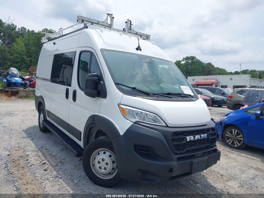 Vin: 3c6lrvbg8pe532289, lot: 46239043, ram promaster 1500 high roof 136 wb 2023 img_1