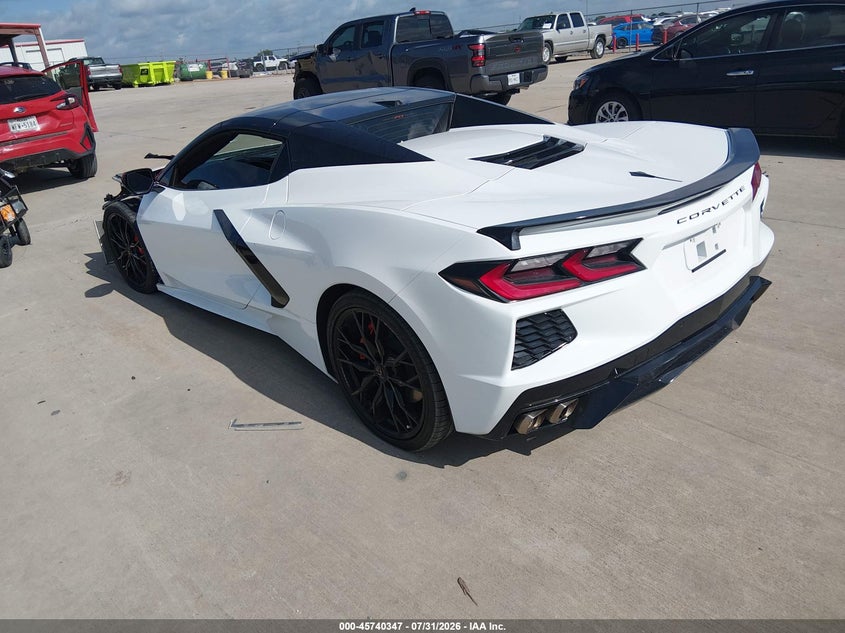 Vin: 1g1yc3d45p5103283, lot: 46239051, chevrolet corvette stingray rwd  3lt 20233