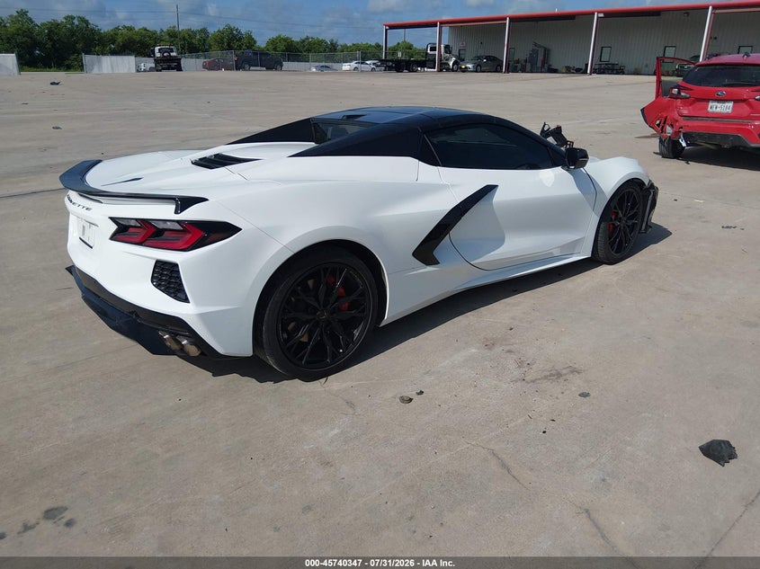 Vin: 1g1yc3d45p5103283, lot: 46239051, chevrolet corvette stingray rwd  3lt 20234