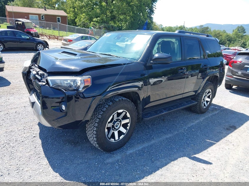 Vin: jtepu5jr8n6070925, lot: 46239058, toyota 4runner trd off road 20222