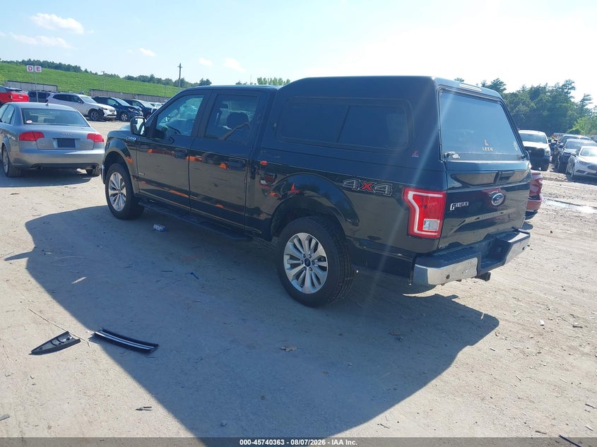 Vin: 1ftew1ep9gfc10295, lot: 46239067, ford f-150 xl 20163