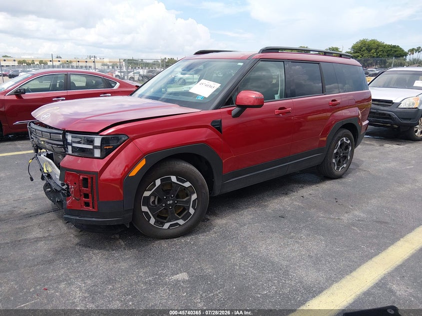 Vin: 5nmp24gl0sh122375, lot: 46239069, hyundai santa fe sel 20252