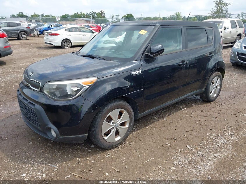 Vin: kndjn2a20f7235872, lot: 46239098, kia soul 20152