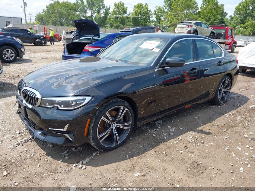 Vin: 3mw5r7j08l8b45152, lot: 46239113, bmw 330i xdrive 20202