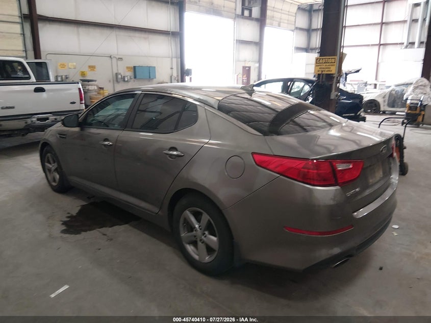 Vin: 5xxgm4a70fg368093, lot: 46239114, kia optima lx 20153