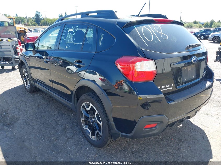 Vin: jf2gpabc4hh280169, lot: 46239117, subaru crosstrek 2.0i premium 20173