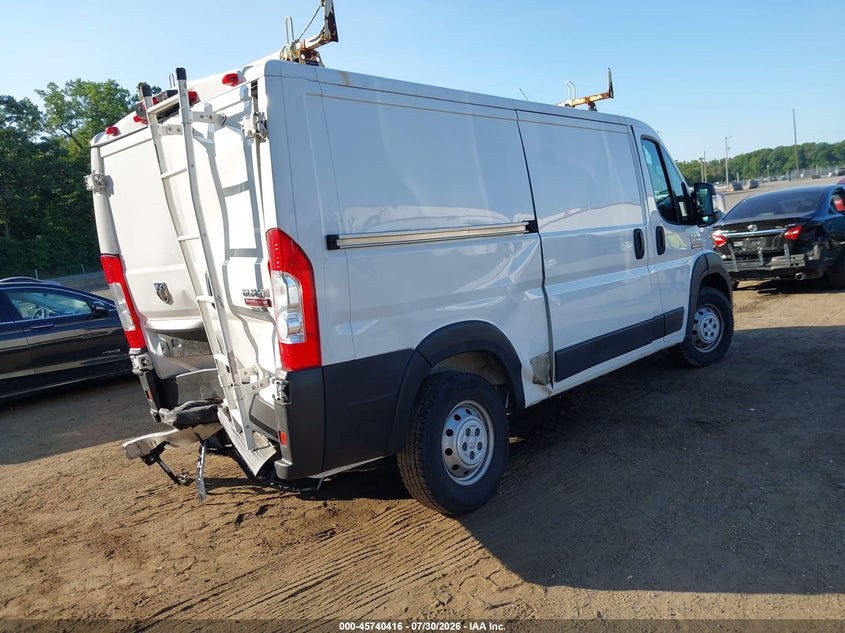 Vin: 3c6trvag8ke556019, lot: 46239120, ram promaster 1500 low roof 136 wb 20194