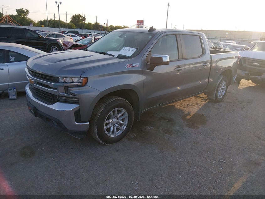 Vin: 1gcuyded0mz246352, lot: 46239133, chevrolet silverado 1500 4wd  short bed lt 20212
