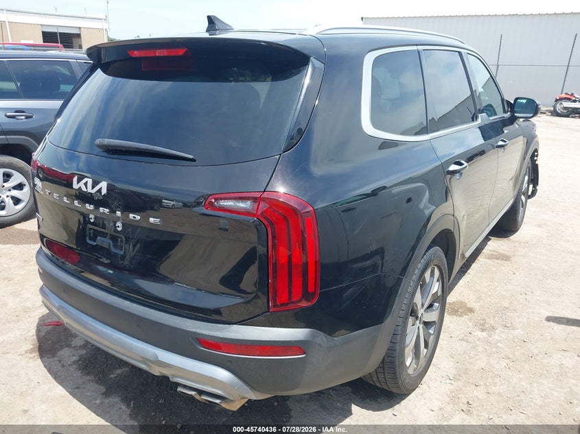 Vin: 5xyp6dhc4ng209102, lot: 46239140, kia telluride s 20224