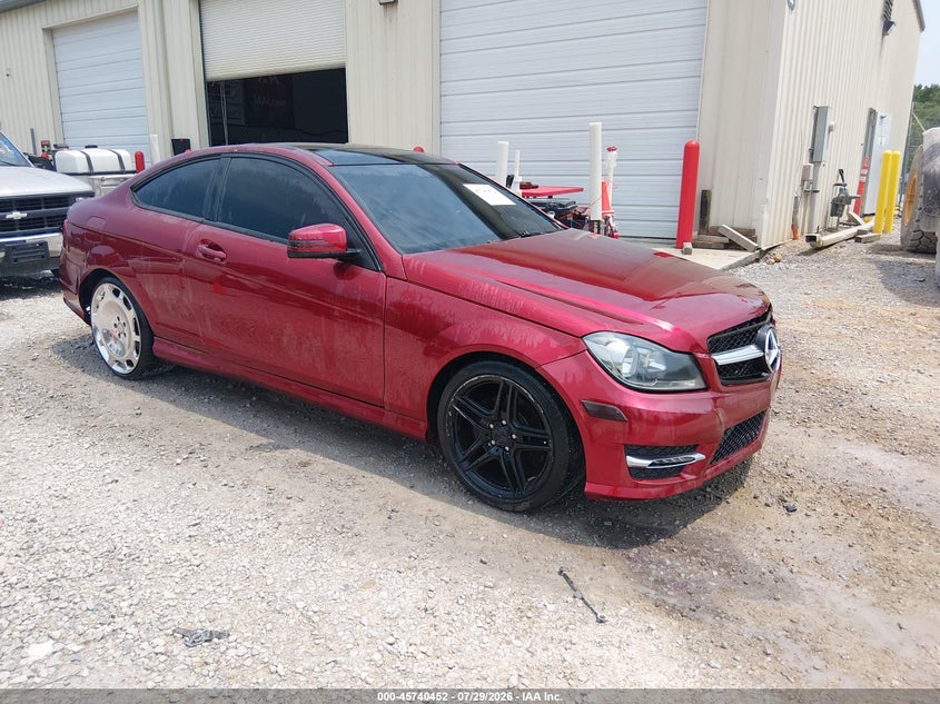 2012 MERCEDES-BENZ C 250 auction photo 1