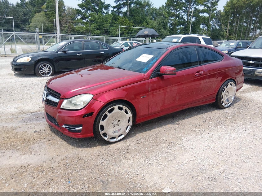 2012 MERCEDES-BENZ C 250 auction photo 2