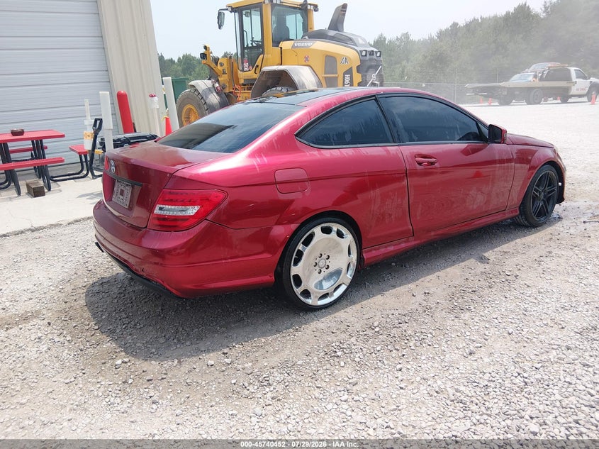 2012 MERCEDES-BENZ C 250 auction photo 4