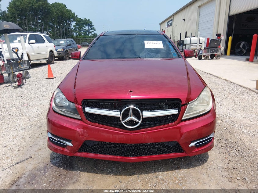 2012 MERCEDES-BENZ C 250 auction photo 6