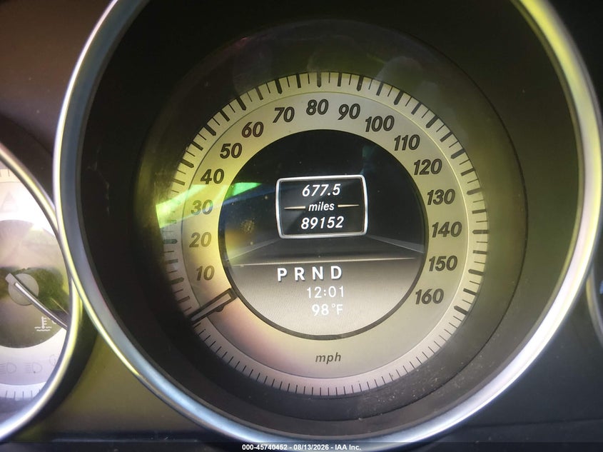 2012 MERCEDES-BENZ C 250 auction photo 7