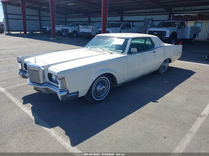 1969 LINCOLN CONTINENTAL MARK 3 auction photo 2
