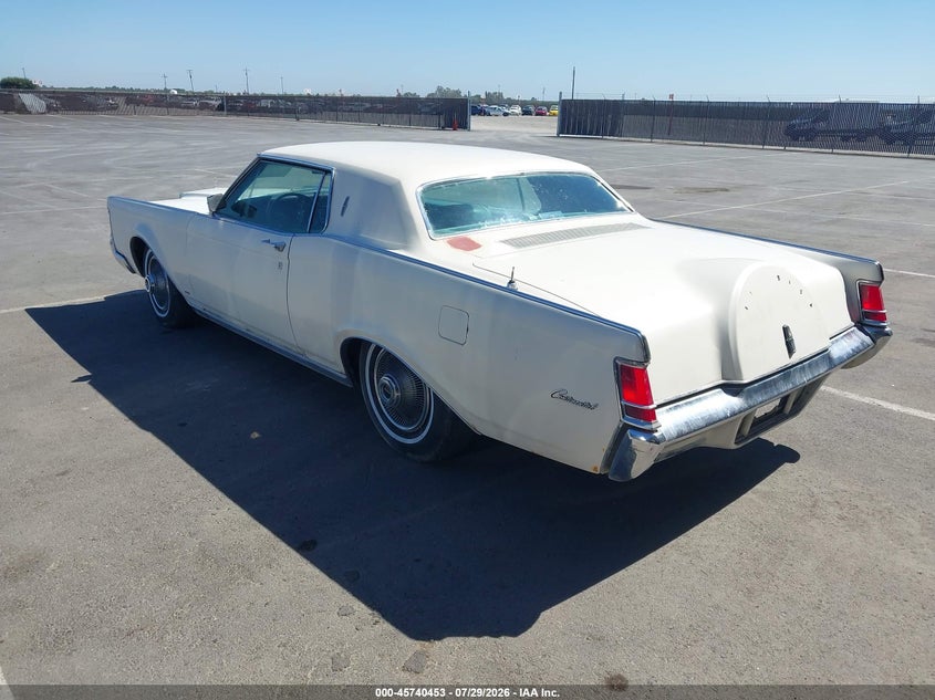 1969 LINCOLN CONTINENTAL MARK 3 auction photo 3
