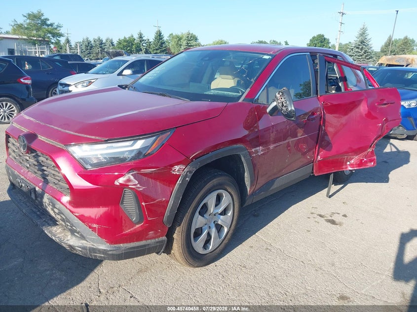 Vin: 2t3f1rfv5pw347036, lot: 46239162, toyota rav4 le 20232