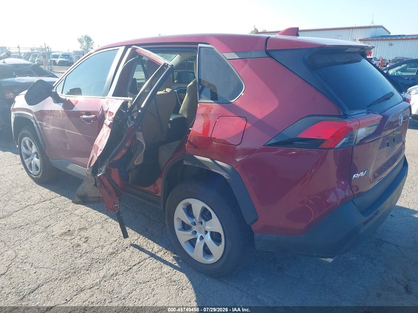 Vin: 2t3f1rfv5pw347036, lot: 46239162, toyota rav4 le 20233