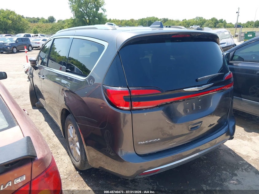 Vin: 2c4rc1bg7mr528080, lot: 46239176, chrysler pacifica touring l 20213