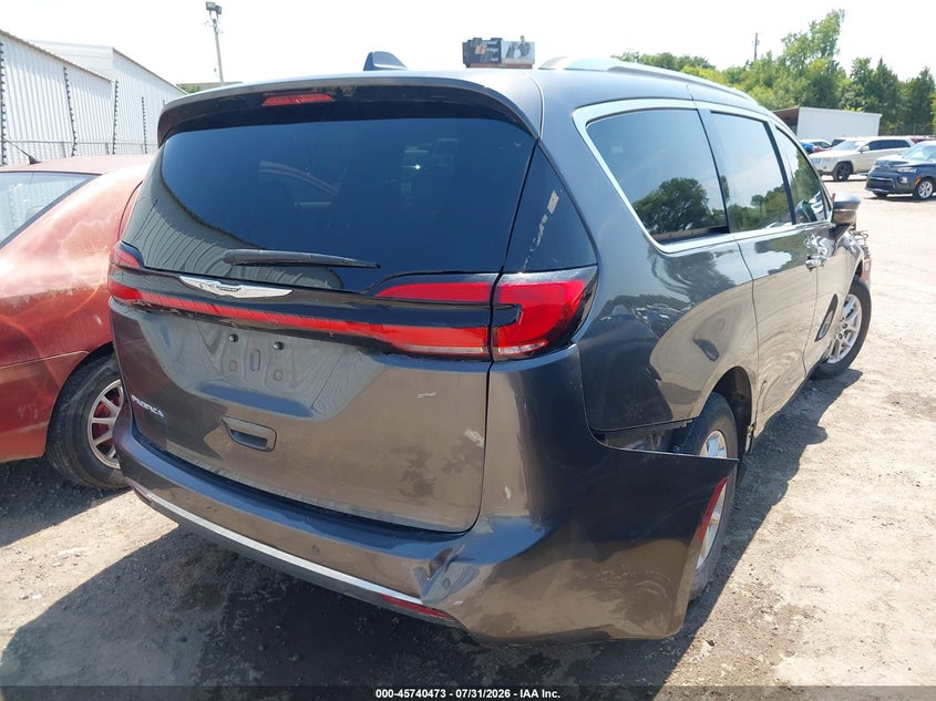 Vin: 2c4rc1bg7mr528080, lot: 46239176, chrysler pacifica touring l 20214