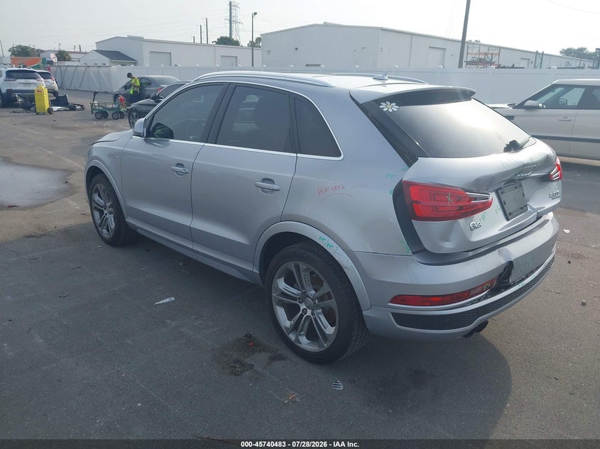 Vin: wa1gfcfs1gr018143, lot: 46239187, audi q3 2.0t premium plus 20163