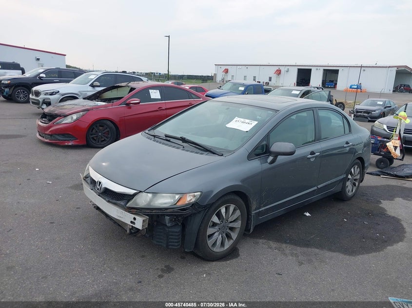 Vin: 19xfa1f81ae043555, lot: 46239189, honda civic ex 20102