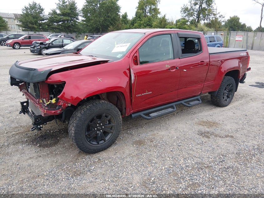Vin: 1gcgtcen4m1296684, lot: 46239199, chevrolet colorado 4wd  long box lt 20212