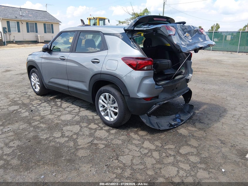Vin: kl79mmsl8tb104011, lot: 46239217, chevrolet trailblazer fwd ls 20263