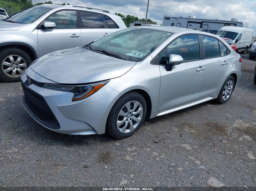 Vin: 5yfepmae9np338156, lot: 46239218, toyota corolla le 20222
