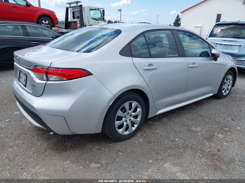 Vin: 5yfepmae9np338156, lot: 46239218, toyota corolla le 20224