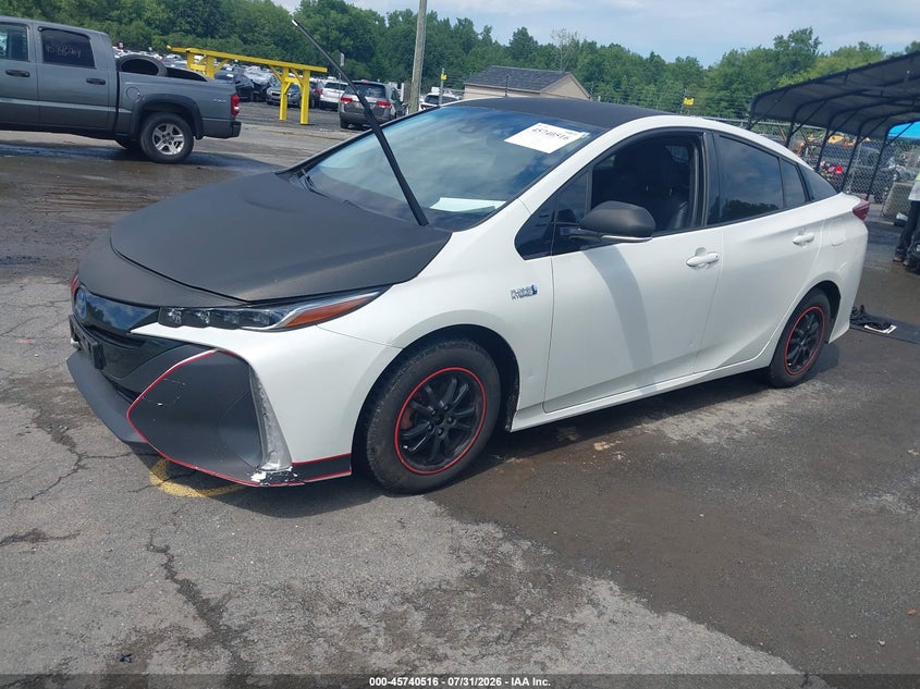Vin: jtdkarfp2h3055414, lot: 46239220, toyota prius prime premium 20172