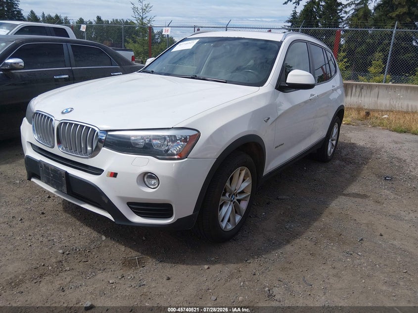 Vin: 5uxwy3c59f0e95367, lot: 46239225, bmw x3 xdrive28d 20152