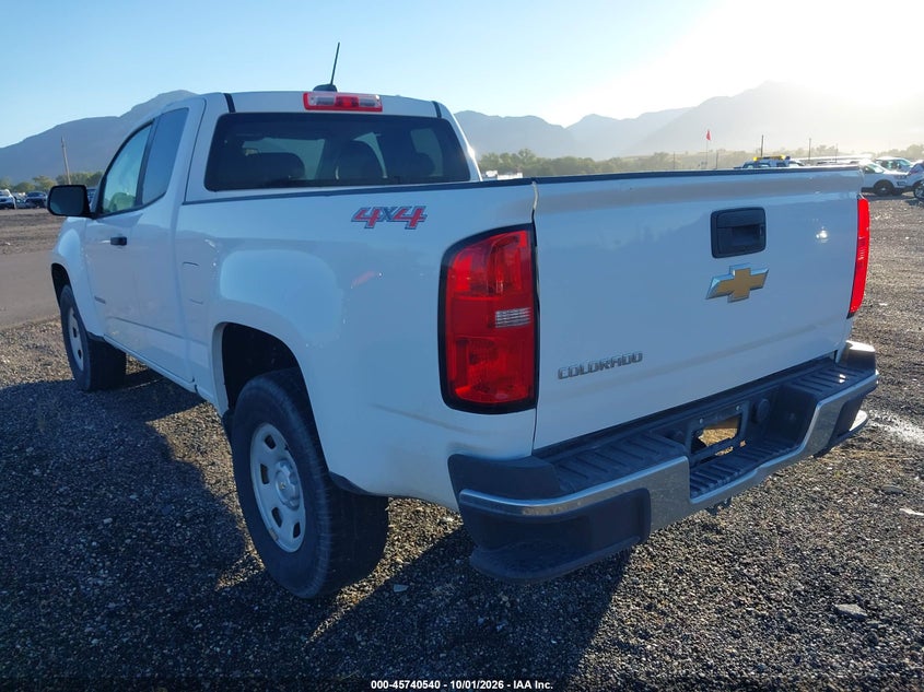 Vin: 1gchtbeaxh1256529, lot: 46239244, chevrolet colorado 4wd wt 20173