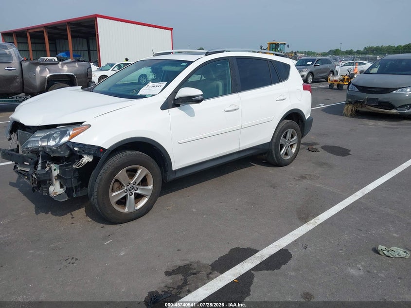 2015 Toyota RAV 4, Удар спереду, IAAI, VIN 2T3WFREV4FW141160 — фото 2