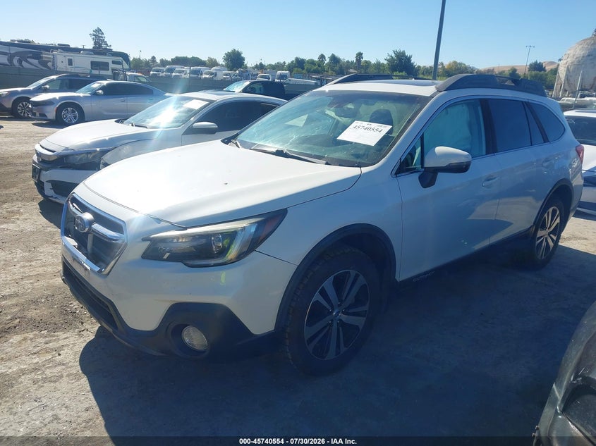 Vin: 4s4bsanc7j3306040, lot: 46239258, subaru outback 2.5i limited 20182