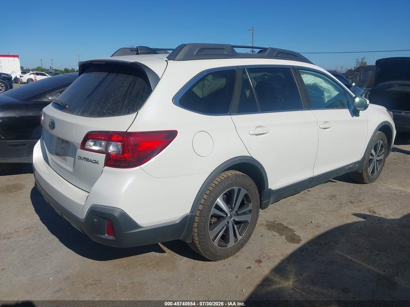 Vin: 4s4bsanc7j3306040, lot: 46239258, subaru outback 2.5i limited 20184